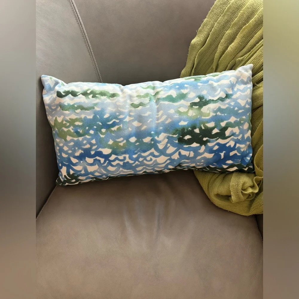West Elm Indoor Outdoor Pillow size 20 x 11